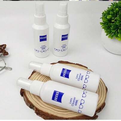 60ml Glasses Cleaning Liquid Care Lens Spray Cleaner LCD Mobile Phone Computer Screen Bottle CleanerPortable Multifunctional Glasses Sunglasses Wipe C