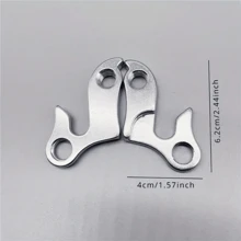 VXM Mountain/Road Bike Folding Bicycle Rear Derailleur Hanger, Rear Rack Hanger Hook Accessory