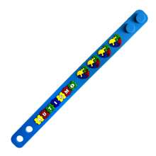 Adjustable Bracelet For Autistic People With Hearts - Azul - Ver 6