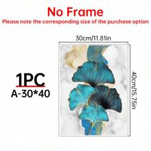 1pc Phong cách Bắc Âu, Lá bạch quả trừu tượng, Tranh khung hoàn thiện, Tranh khung bảng mật độ, Tranh in vải nghệ thuật, Thích hợp cho phòng khách phòng ngủ, Có thể tái sử dụng, Tranh trang trí tường có thể tháo rời với tranh khung, Áp phích cho phòng, Nghệ thuật treo tường vải, Trang trí nhà cửa, Trang trí phòng hiện đại thẩm mỹ, Trang trí tường Cottagecore, Trang trí văn phòng - Nhiều màu - Xem 13