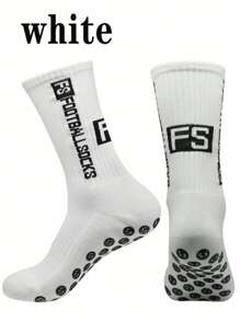 2 pares de calcetines deportivos para hombre, calcetines de baloncesto y fútbol, opciones de varios colores, antideslizantes, gruesos, que absorben la humedad, con suela acolchada duradera para gimnasio