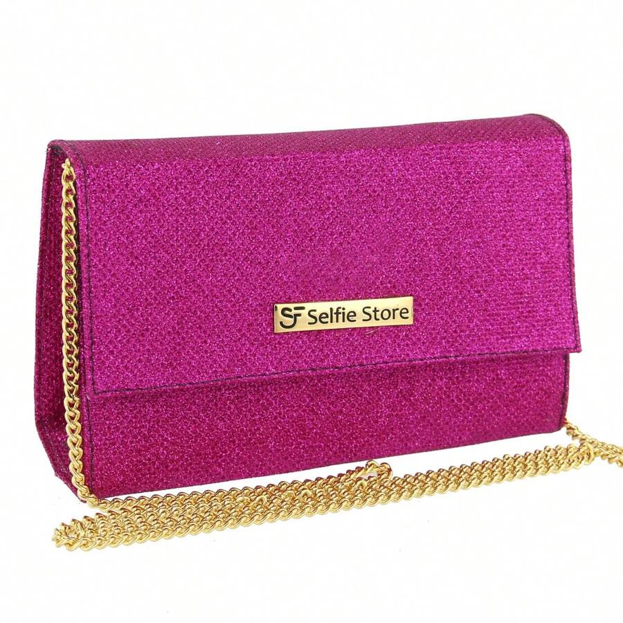 SF BRILHO Women's Handbag With Versatile And Elegant Strap For Those With Style. RT FOOTWEAR - 玫紅色 - 查看 1