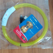 USB Rechargeable LED Glow Dog Collar, Bright Lights For Nighttime, Adjustable Illuminated Collar, Perfect Birthday Gift For Small Dogs, Suitable For Cat Mom, Dog Mom, Cat Lovers, Dog Lovers, Not For Large Dogs