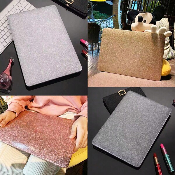 1 pieza Funda protectora brillante y con brillo para laptop