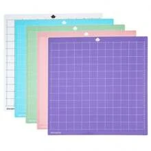 Thảm cắt 12x12 inch phổ thông tương thích với miếng cắt khuôn đa năng Đồ dùng văn phòng, Thảm cắt cho miếng cắt PVC dính cho đồ thủ công may vá - Nhiều màu - Xem 12