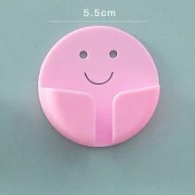 1pc Multifunctional Creative Power Cord Hook, Strong Adhesive No Damage Wall Holder, Kitchen Plug Socket Organizer, Cable Clip Hanger