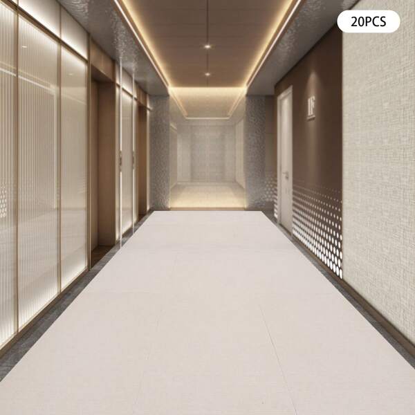 kangten 20 piezas alfombras cuadradas de 20 "X 20", alfombras de suelo, alfombras autoadhesivas tipo adsorción