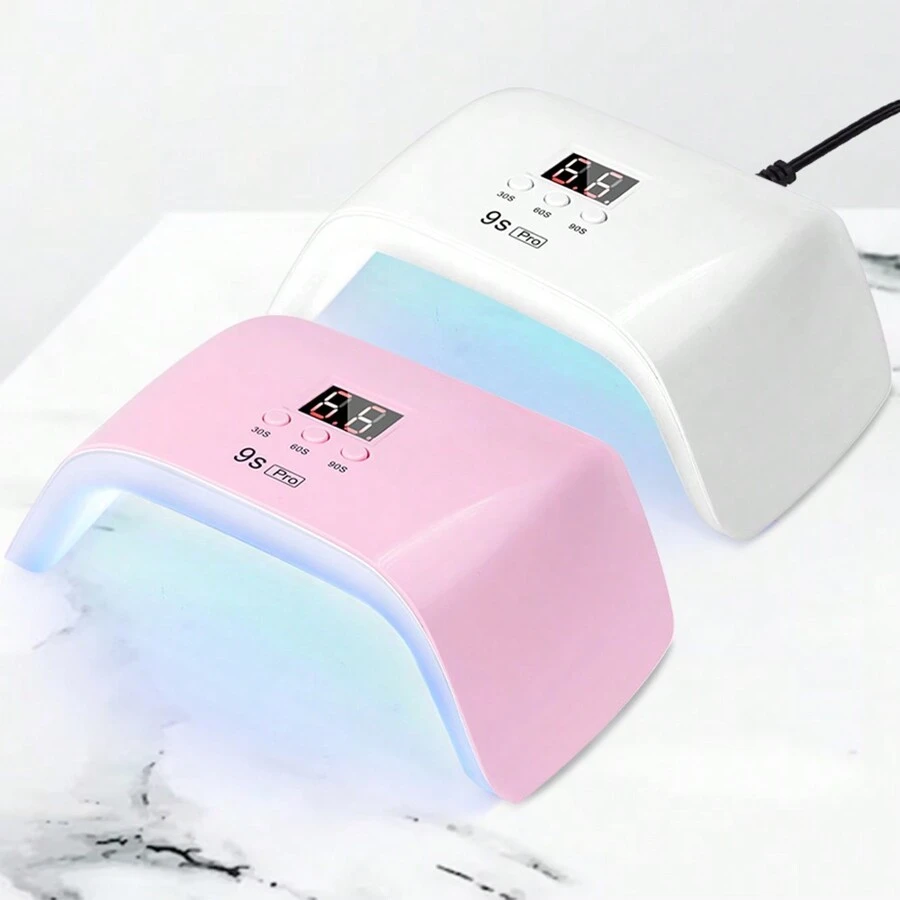 LIMEGIRL 24 LED Bead Nail Lamp, UV LED Nail Dryer Light For Gel Nails Polish, 3 Timer Settings ,USB Powered Professional