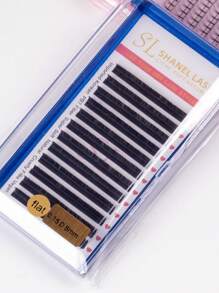 12 Reihen klassische flache elliptische Wimpern aus Kaschmir 0,20 0,25 0,15 J C D Curl matte schwarze elliptische gespaltene Spitzen klassische flache Wimpernverlängerung 8-15 mm super matte extrem weiche Seide flache Wimpernverlängerung Einzelfasern, Kunstfell-Flach-Wimpern, Wimpernbüschel, Einzelwimpern, Wimpern, Falsche Wimpern