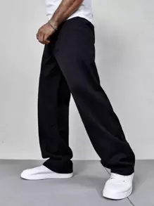 Calça Balão Masculina Denim Larga Dia dos Pais
