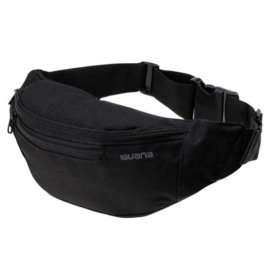 Iguana Unisex Adult Igebelt Logo Hip Bag (Black) - Black - View 1
