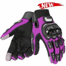 Motorcycle Gloves, Cycling Gloves, Touchscreen Cycling Gloves, Motorcycle Protective Gear, Anti-Fall Anti-Slip Motorcycle Gloves, Outdoor Cycling Accessories, Essential For Cyclists, Gift For Male And Female Riders - Multicolor - View 3