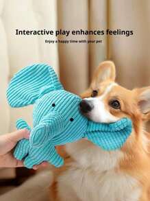 2/4/6/14pcs Cartoon Dog Toys, Suitable For Small Dog Breeds - , Interactive And Crinkly Pet Playset, For Pets That Love To Chew Tug Of War Pet Toys With A Bell - Multicolor - View 5