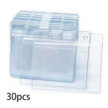 3/5/10/20/30/50/100 Piece PVC Card Holder, Social Security Card Case, Transparent Waterproof Credit Card And Medicare Card Case With Easy To Insert Design - Keep Your Card And Clean! Wedding Season, Mother's Day, Graduation, Eid Gifts