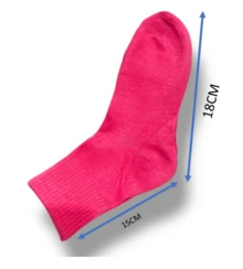 Kit 12 Pares Meia Cano Longo Masculino e Feminino, Cores Sortido