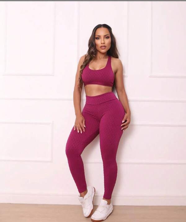 CONJUNTO FEMININO FITNESS BOLHA