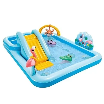  Piscina Playground Aventura na Floresta 493 Litros Intex #57161