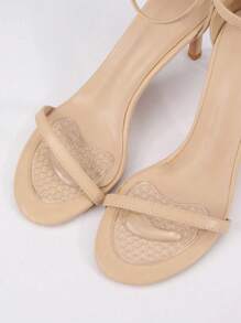 1 Pair Women Summer Sandals Forefoot Pads - Anti-Slip High Heel Cushion, Self-Adhesive Cooling Foot Care Pads