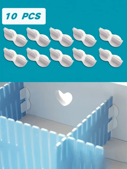 10/30 Pcs Drawer Partition Accessories, Extension Buckle Fixing Clip For Drawer, Storage Partition Divider, Socks Underwear Storage And Sorting Accessories, Drawer Partition Accessories, (Suitable For 12.6inch And 17.72inch Length Drawer Divider Accessories Extension) Bedroom, Organizer, Home Storage, White T Shirt Women, Black Pants Women, Ladies Winter Clothes, Dress,