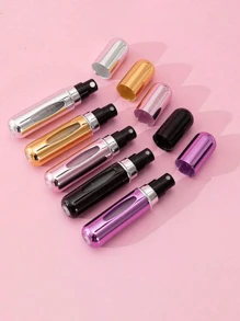 6pcs/5Pcs/4pcs/3Pcs/1Pc 5ML Perfume Refillable Bottle,Refillable Perfume Atomizer Bottle,Perfume Travel Spray Bottling Dispenser,Mini Portable Empty Liquid Container ,Travel Essentials ,Travel Organizer For Beach ,Summer Vacation Back To School