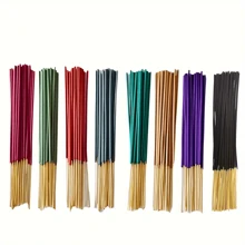 20/40/80/160pcs Bulk Assorted Incense Sticks, Lavender, Rose, Cherry Blossom, Lemongrass, Jasmine Fragrance, Suitable For Home, Outdoor Use. Extra Long Size, Wholesale Quantity Gifts Birthday Graduation