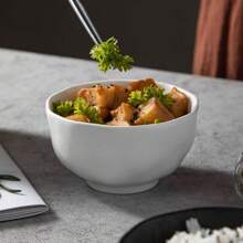 Japanese-Style Rock Black And White Matte High-End Tableware, Wholesale Ceramic Rice Bowls And Dessert Bowls For Household Use And Gifts