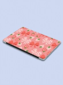 1 Laptop Skin Sticker With Customizable Pattern, Red Bow Christmas Stickers,41.5*29cm For 17-Inch Laptops, Anti-Scratch Laptop Protective Film