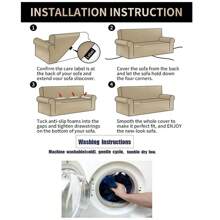 1入組提花絨面沙發套,超柔軟,加厚,彈性,保護家具,客廳沙發坐墊套,家居裝飾