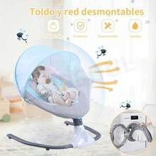 AMIARYA Bouncers, Jumpers & Swings - US A Type Plug(110-127V) - View 7