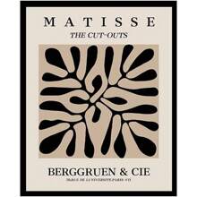 波西米亚风格墙壁艺术中世纪现代装饰帆布印刷品 1/3/6 件套 黑白中性抽象波西米亚风格墙壁装饰 适用于卧室客厅浴室（无框风格） - 黑與白 - 查看 13