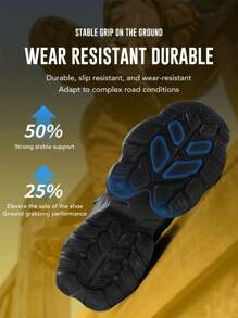 Nuevos zapatos de seguridad unisex de caña alta, zapatos de trabajo livianos con puntera de acero, antichapalón, anti-perforación, botas de senderismo protectoras, resistentes al agua, antideslizantes, resistentes al desgaste para construcción e uso industrial