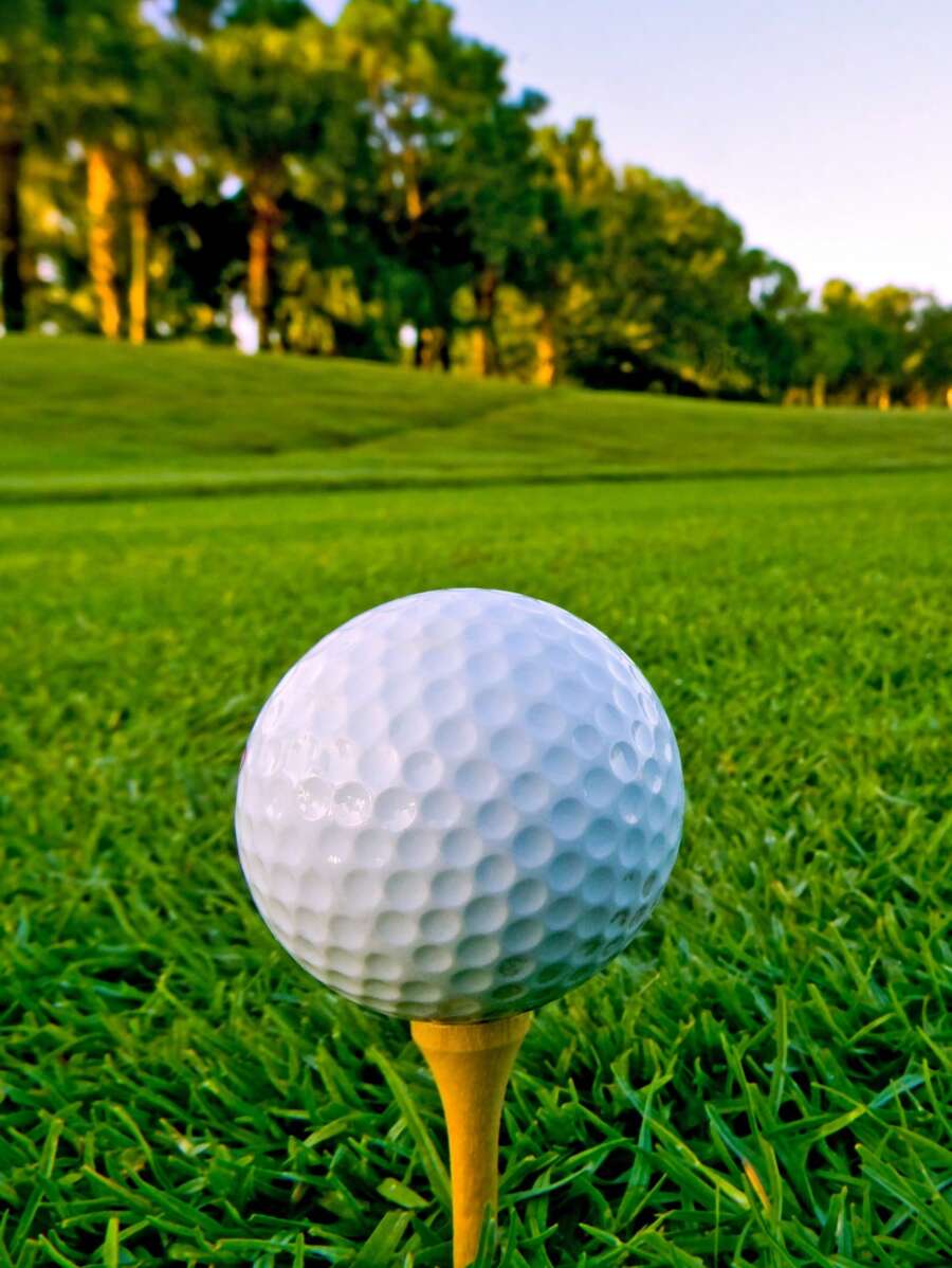 1 Set Of 3pcs 42.6mm White Synthetic Rubber Golf Balls, Birthday Gift For Golfers - Essential For Golf Course And Golf Club