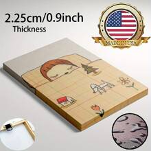1 Pc Nara Miichi Dreamtime Painting Wood Frame Canvas Painting Thickness 2.25cm /0.9 Inches High Quality Wall Art Printed Poster Directly Hanging Wall Pictures Decorate Home Gifts, Living Room, Bathroom, Bedroom, Kitchen