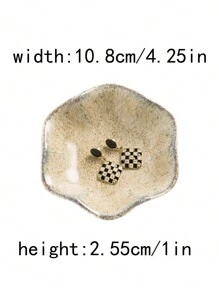 1pc Elegant Ceramic Lotus Leaf Jewelry Display Tray For Rings, Keys, And Small Accessories, Perfect Birthday Gift, Thoughtful New Year Gift, Celebrate Friendship & Love, Ideal For Bathroom Tray, Stylish Desktop Storage, Chic Home Decor, Perfect For Back To School Season And Holiday Gifting - Multicolor - View 8