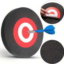 1 Premium Eva Foam Archery Target - Durable Round Mobile Outdoor Target For Archery Practice With Replaceable Design - Portable And Weather Resistant For Backyards And Outdoor Shooting Ranges