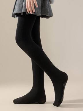 زوج من جوارب سميكة للأطفال/المراهقين، ضروري للخريف والشتاء مع نعل مانع للانزلاق، مناسب للأعمار من 2 إلى 16 سنة