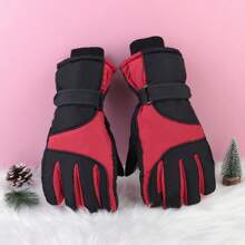 Winter Anti Cold, Windproof, Waterproof, Anti Slip Riding And Skiing Thick And Warm Touch Screen Gloves - Girls Ski Gloves - View 12