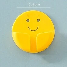 1pc Multifunctional Creative Power Cord Hook, Strong Adhesive No Damage Wall Holder, Kitchen Plug Socket Organizer, Cable Clip Hanger