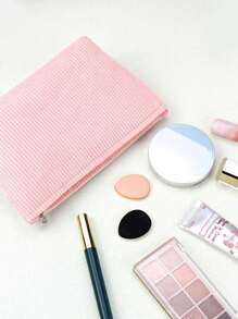 1pc Small Pouch Storage Bag Purse Organizer Small Makeup Bag New Simple, Fashionable And Fresh Corduroy Cosmetic Bag, Recommended Back-To-School Essentials Portable Makeup Bag, Multi-Functional Pencil Case, Cosmetic Brush Holder For Student Dormitory And Travel Home Use Makeup Travel Toiletry Organizer Essentials Gifts Storage Zipper Accessories Nail Bag, Makeup Bag, Toiletry Bag, Desk Organiser, Cosmetic Bag, Makeup Pouch, Make Up Organizer, Vanity Accessories, Make Up Pouch, Make Up Bags,Makeup Bag,Make Up Bag,Makeup Bags,Cosmetic Bag,Makeup Organiser,Travel,Makeup Pouch,Bag,Vanity,Make Up Pouch,Travel Essentials,Pouch Bag,Make Up Bags,Bags,Travel Essential,Vanity Accessories,Small Makeup Bag,Makeup Pouch,Cosmetic Bag,Travel Essential,Large Capacity,Large Makeup Bag,Christmas Gifts,Pouch,Travel,Gifts For Women,Women's Necessaire,Travel Essential,Pouch,Clutch / Small Handbag,Necessaire,Makeup Organizer,Makeup Organize,Pouch,Brush Holder,Mini Pouch,Large Capacity Pouch