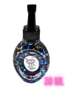 Loren's importados Glitter Gel Makeup, Carnival And Parties - Xanh đậm - Xem 2