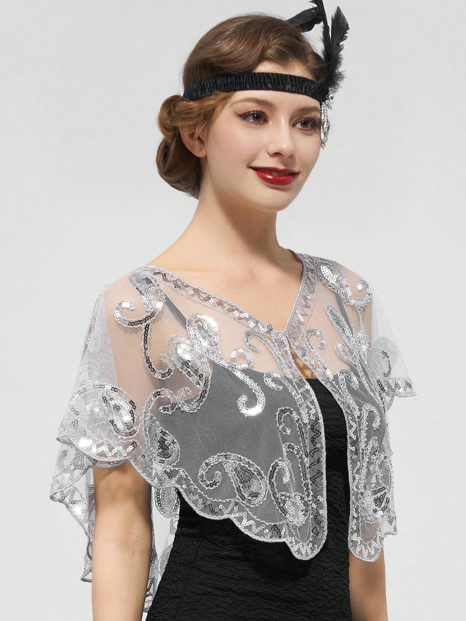 1920s beaded shawl