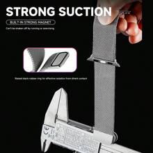 Correa compatible con Xiaomi Mi Band 8 Pulsera activa para MiBand Banda inteligente 8 Activa Correa de metal de acero inoxidable compatible con la correa Redmi Band 2