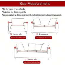 1 Stück Sofaüberzug, einfach passender Sofabezug, universeller Stretch und strapazierfähiger Möbelschutz mit Volant im Landhaus Stil - Dunkelgrün - Übersicht 2