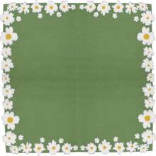 50 piezas/100 piezas Servilletas de papel con diseño de margarita, servilletas desechables decorativas para cena, adecuadas para eventos grandes, fiestas, bodas, Año Nuevo, Día de San Valentín