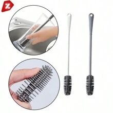 Escova De Lavar Garrafa Mamadeira Copo Taça Silicone Limpa Copo Garrafa Silicone Escova Multiuso Limpa Copo Garrafa