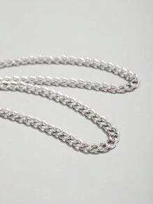 1 pieza Cadena para el Body con diseño geométrico minimalista de estilo punk y hip hop, para que los hombres lo usen en festivales de música, bares y fiestas