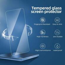 5pcs Screen Protector Compatible With Iphone 16 Pro Max 15 14 Plus 13 12 Mini 11 Tempered Glass Anti Scratch 9H Hardness Case Friendly