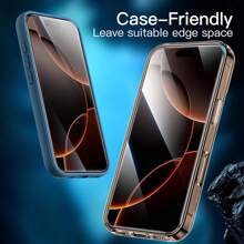 5pcs Screen Protector Compatible With Iphone 16 Pro Max 15 14 Plus 13 12 Mini 11 Tempered Glass Anti Scratch 9H Hardness Case Friendly