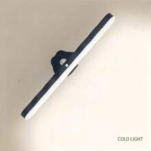 1pc Makeup Mirror Light Rechargeable Magnetic Rotating Vanity Light, Reading Lamp, Cabinet Light