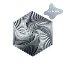 1pc - Novo produto transfronteiriço: Fractal Fidget Hexagon Stress Reliever, brinquedos criativos, brinquedos para aliviar o estresse (adequados para adultos aliviarem o estresse, amigos para interagir e brincar)
